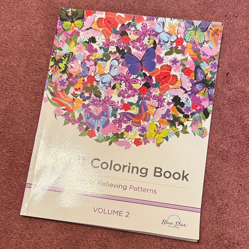 Coloring Book - Stress Relieving Patterns